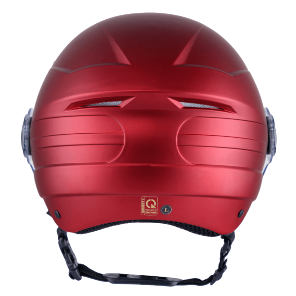 Mũ bảo hiểm 1/2 đầu Royal M152K 4 Nón bảo hiểm nửa đầu Royal M152K đỏ