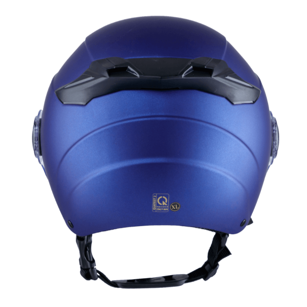 Mũ bảo hiểm 1/2 đầu Royal M153K 4 Nón bảo hiểm nửa đầu Royal M153K xanh