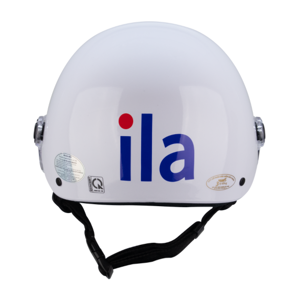 MBH 1/2 Asia MT-103KS 5 Nón bảo hiểm nửa đầu Asia MT-103KS in logo mang thương hiệu riêng