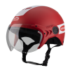 Nón bảo hiểm nửa đầu Asia MT-104K màu đỏ
