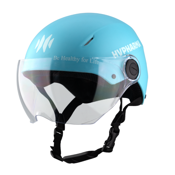 Mũ bảo hiểm nửa đầu có kính Asia MT-155K 1 Nón bảo hiểm nửa đầu Asia MT-155K