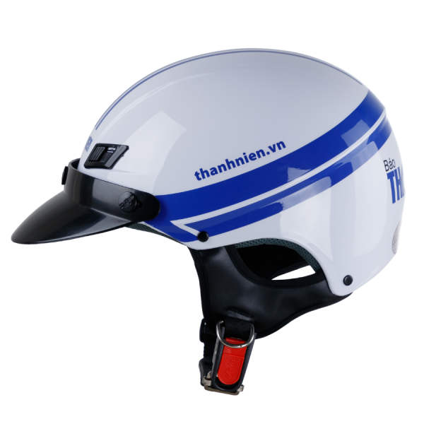 Mũ bảo hiểm 1/2 đầu Asia MT-106 3 mt106 gắn lưỡi tai