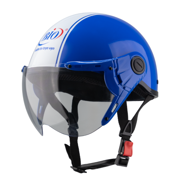 Nón bảo hiểm 1 2 có kính Asia MT-114KC 1 Nón bảo hiểm nửa đầu Asia MT-114KC