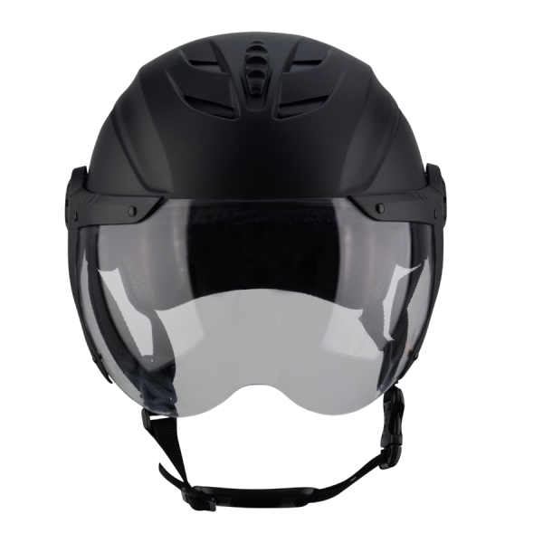 Mũ bảo hiểm 1/2 có kính Asia MT-117K 2 Nón bảo hiểm nửa đầu Asia MT-117K có kính chắn bụi