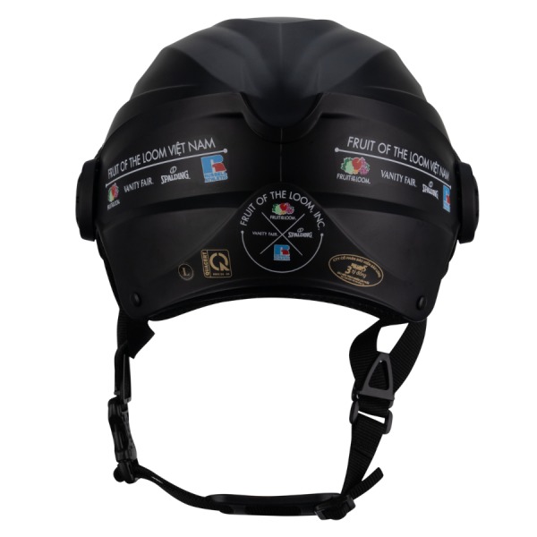 Mũ bảo hiểm 1/2 có kính Asia MT-117K 4 Nón bảo hiểm nửa đầu Asia MT-117K phong cách trẻ trung