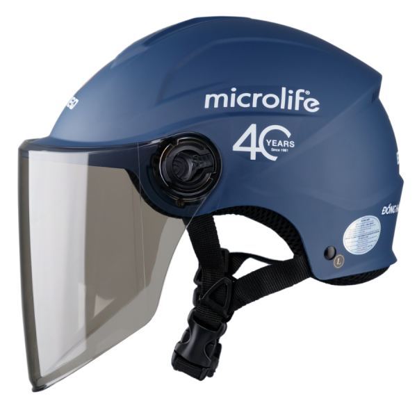 Mũ bảo hiểm 1/2 có kính Asia MT-179K 5 Nón bảo hiểm nửa đầu Asia MT-179K chất lượng cao