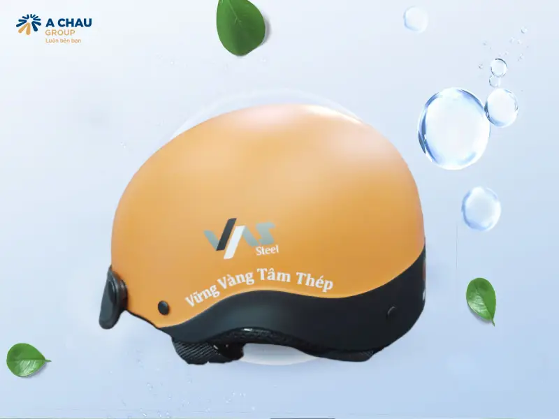 Công ty in nón bảo hiểm theo yêu cầu, in logo, slogan đẹp 9 Á Châu cam kết chất lượng in nón bảo hiểm hàng đầu Việt Nam