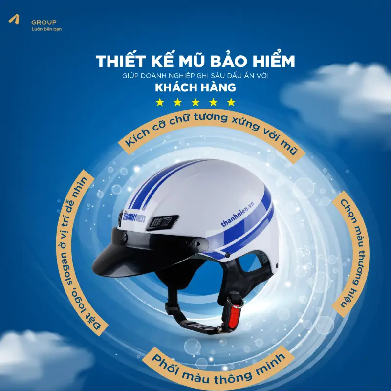 Quà tặng doanh nghiệp 22 Mũ bảo hiểm quà tặng doanh nghiệp cao cấp