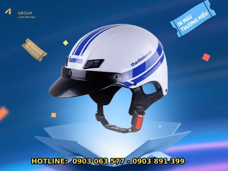 Quà tặng doanh nghiệp 11 Mũ bảo hiểm món quà tặng doanh nghiệp thiết thực