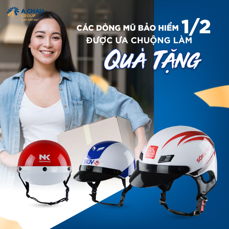 Nhà máy sản xuất mũ bảo hiểm quà tặng đạt chuẩn CR 35 Mẫu mã bảo hiểm quà tặng đa dạng