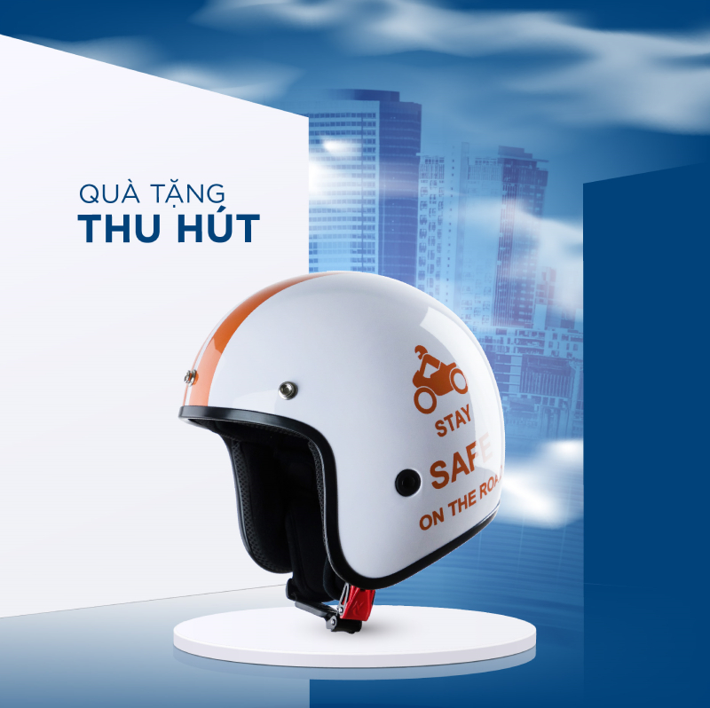 Nhà máy sản xuất mũ bảo hiểm quà tặng đạt chuẩn CR 34 Nhà máy sản xuất In nón bảo hiểm theo yêu cầu