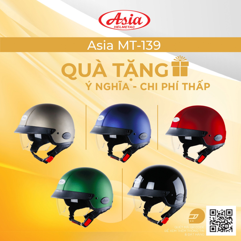 Nhà máy sản xuất mũ bảo hiểm quà tặng đạt chuẩn CR 9 Quà tặng ý nghĩa với chi phí thấp