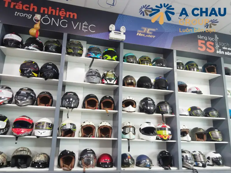 Á Châu- Công ty sản xuất nón bảo hiểm theo yêu cầu tại tphcm 7 Yêu cầu kiểm tra mẫu mã trước khi sản xuất số lượng lớn