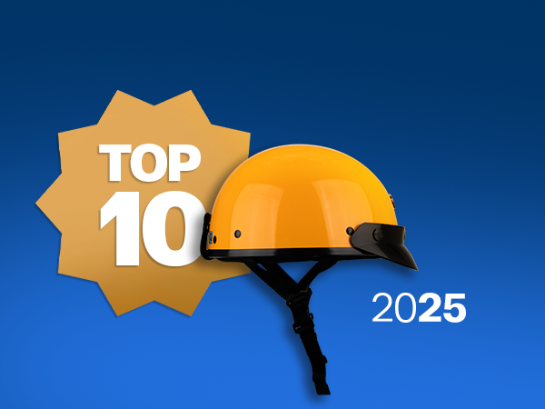 Top 10 mẫu mũ bảo hiểm phù hợp với thương hiệu 2025