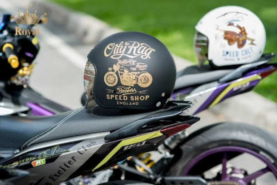 Nhận làm nón bảo hiểm in tên công ty uy tín ở Việt Nam 6 Nhận đặt làm nón bảo hiểm theo yêu cầu - Công nghệ in nón hiện đại