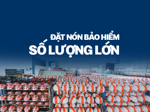 Đặt nón bảo hiểm số lượng lớn tphcm ở công ty nào tốt nhất?