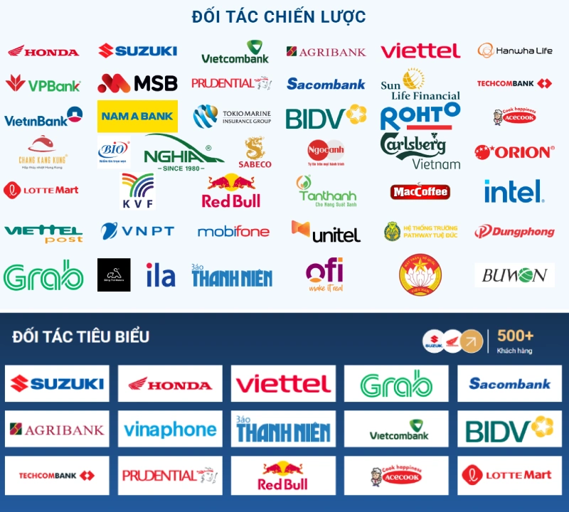 Mũ bảo hiểm in logo giá tận xưởng, ưu đãi giảm tới 25% 3 Đối tác tiêu biểu của á châu