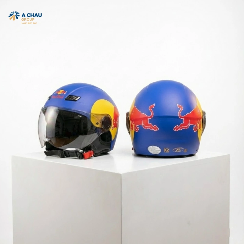 Mũ bảo hiểm in logo giá tận xưởng, ưu đãi giảm tới 25% 13 Mũ bảo hiểm Redbull