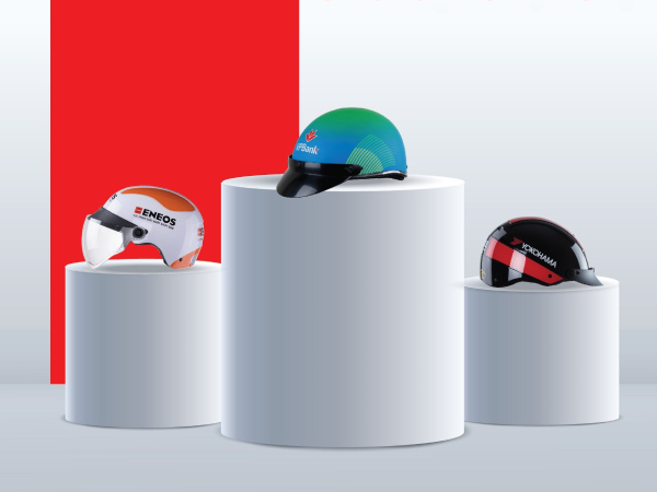 Mũ bảo hiểm quà tặng có in được logo không