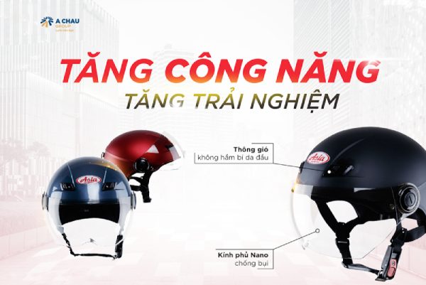 Tổng hợp các hãng mũ bảo hiểm tốt nhất Việt Nam 2025 4 Nón bảo hiểm Á Châu với dòng thương hiệu Asia cực đỉnh