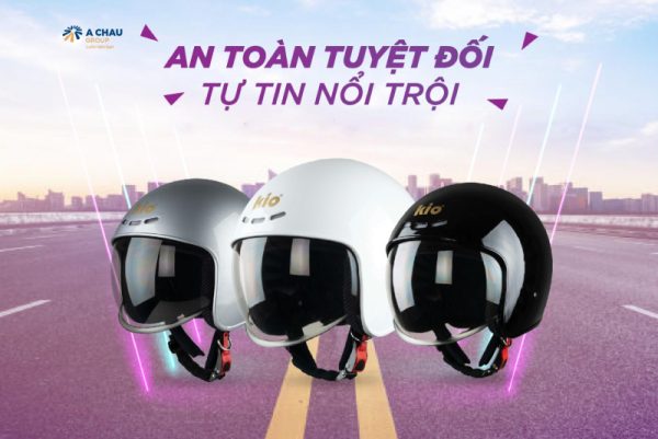 Tổng hợp các hãng mũ bảo hiểm tốt nhất Việt Nam 2025 6 Mũ bảo hiểm á châu với thương hiệu KiO