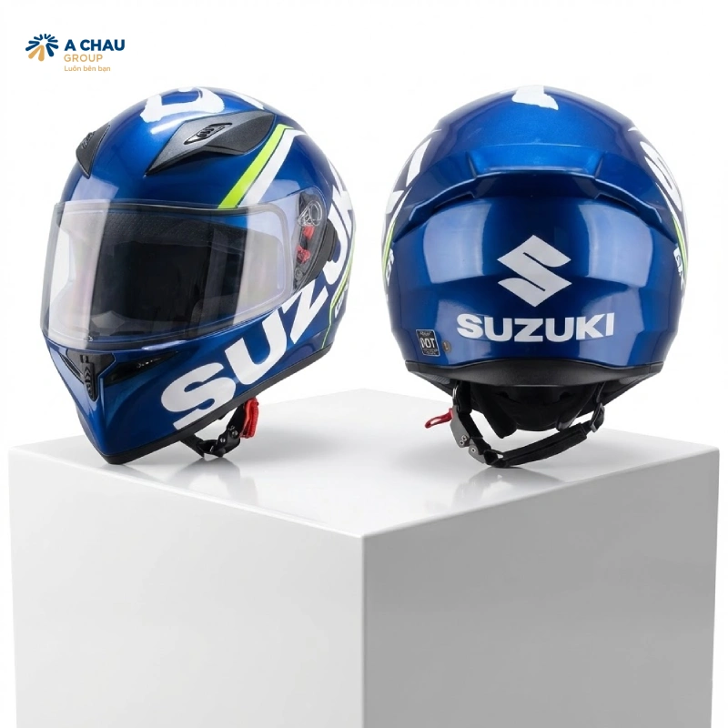 Mũ bảo hiểm in logo giá tận xưởng, ưu đãi giảm tới 25% 25 Mẫu mũ bảo hiểm fullface suzuki