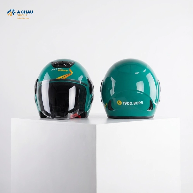 Mũ bảo hiểm in logo giá tận xưởng, ưu đãi giảm tới 25% 21 Nón bảo hiểm Viettel post