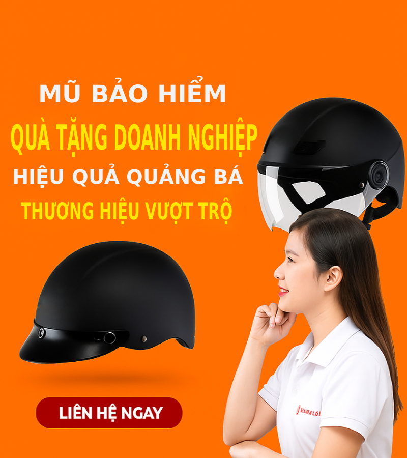 Vì sao mũ bảo hiểm quà tặng doanh nghiệp trở thành xu hướng 2025 3 mũ bảo hiểm quà tặng doanh nghiệp Hiệu quả quảng bá thương hiệu vượt trội