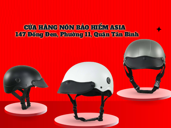 Cửa hàng nón bảo hiểm asia tphcm
