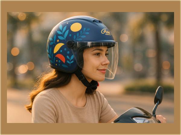 In mũ bảo hiểm theo thiết kế riêng