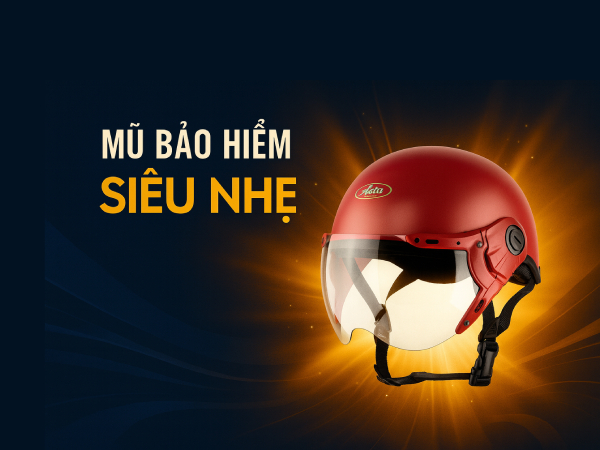 Mũ bảo hiểm siêu nhẹ