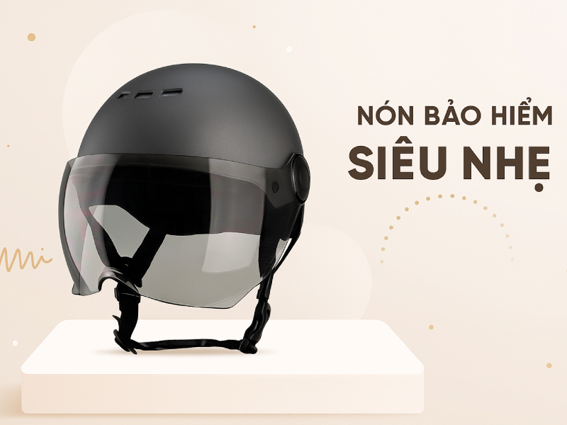 Nón bảo hiểm siêu nhẹ có được lưu hành tại Việt Nam không 1 Mũ bảo hiểm siêu nhẹ là gì