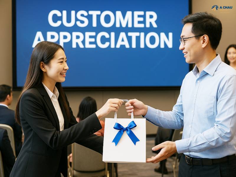 Gợi ý 10 món quà tặng hội nghị khách hàng độc đáo thiết thực nhất 2025 1 Quà tặng hội nghị khách hàng là gì