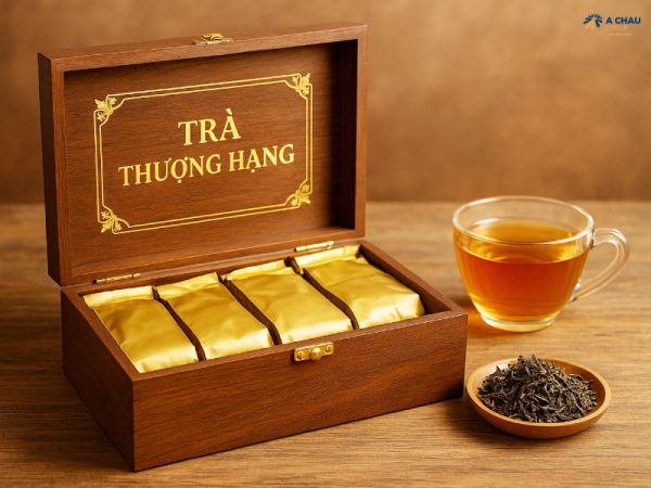 Gợi ý 10 món quà tặng hội nghị khách hàng độc đáo thiết thực nhất 2025 11 Hộp trà thượng hạng, quà tặng hội nghị khách hàng cao cấp