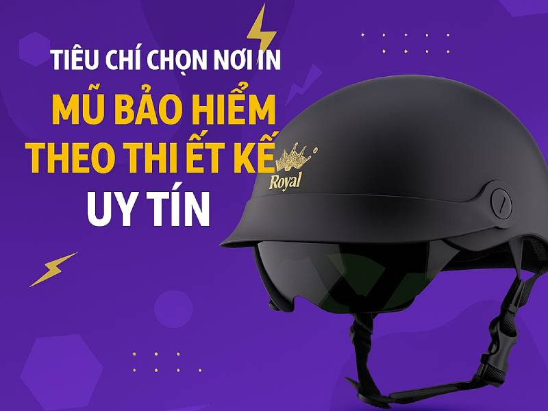 Mũ bảo hiểm quà tặng là gì? Tại sao doanh nghiệp nên chọn? 9 Tiêu chí lựa chọn địa chỉ in mũ bảo hiểm theo thiết kế riêng uy tín