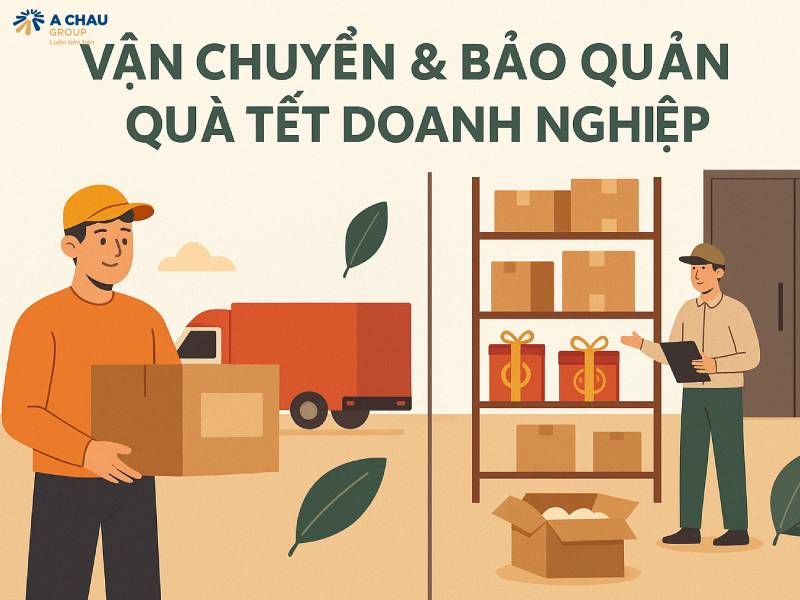 Quà tết cho doanh nghiệp nên mua gì tốt nhất 2026? 3 Yếu tố vận chuyển và bảo quản cũng là nỗi lo khi lựa chọn quà tết cho doanh nghiệp