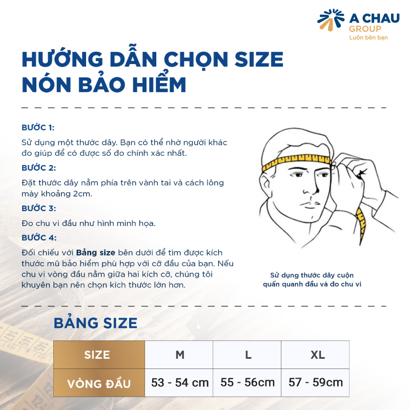 Helmet là gì? Mũ bảo hiểm là gì? Các loại mũ hiện nay 12 Cách đo size nón bảo hiểm chuẩn