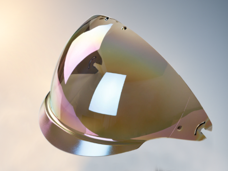 Mũ bảo hiểm có kính chống tia uv loại nào tốt? 3 Chất liệu kính chống uv