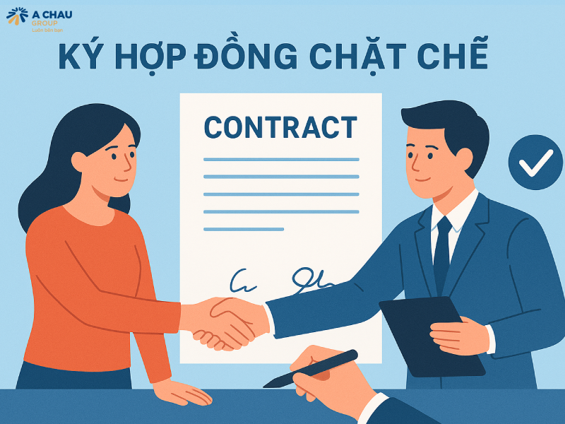5 kinh nghiệm chọn nhà sản xuất mũ bảo hiểm uy tín 3 Kinh nghiệm chọn nhà sản xuất mũ bảo hiểm uy tín là phải có hợp đồng chặt chẽ