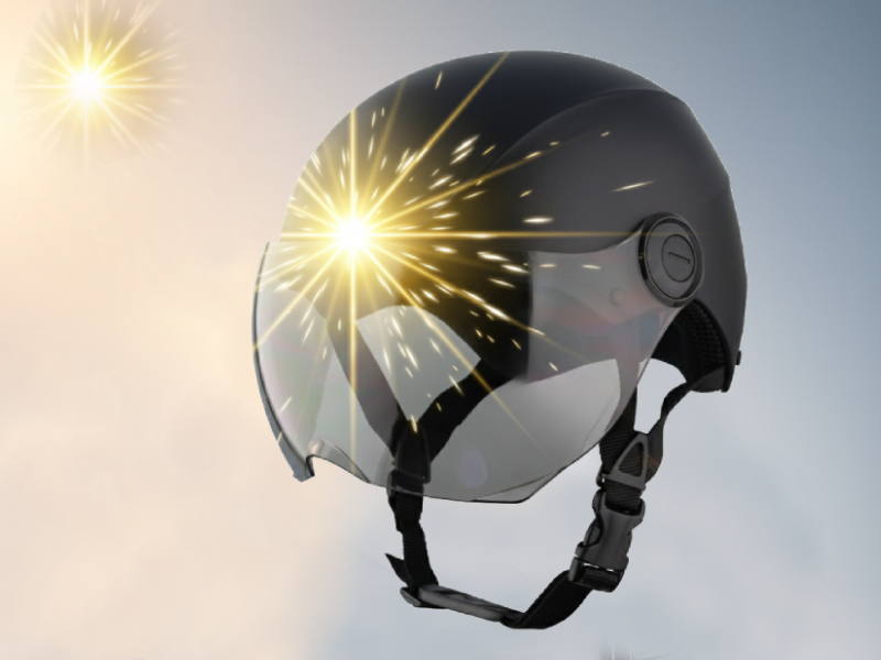 Mũ bảo hiểm có kính chống tia uv loại nào tốt? 1 Mũ bảo hiểm có kính chống tia UV là gì