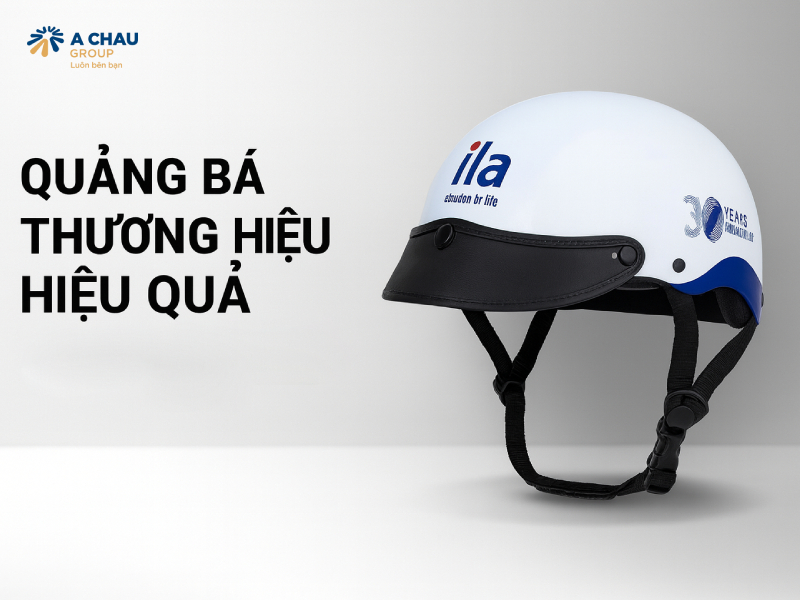 Đội mũ bảo hiểm lưỡi trai có bị phạt không? 7 Nón bảo hiểm in tên công ty giúp quảng bá thương hiệu với chi phí thấp