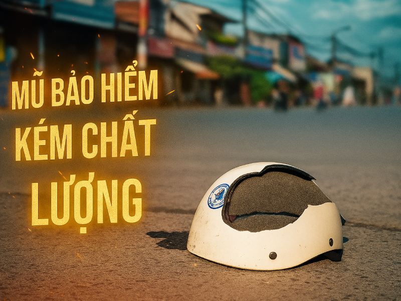 Mũ bảo hiểm an toàn là gì? 7 Vì sao cần phân biệt mũ an toàn với mũ kém chất lượng?