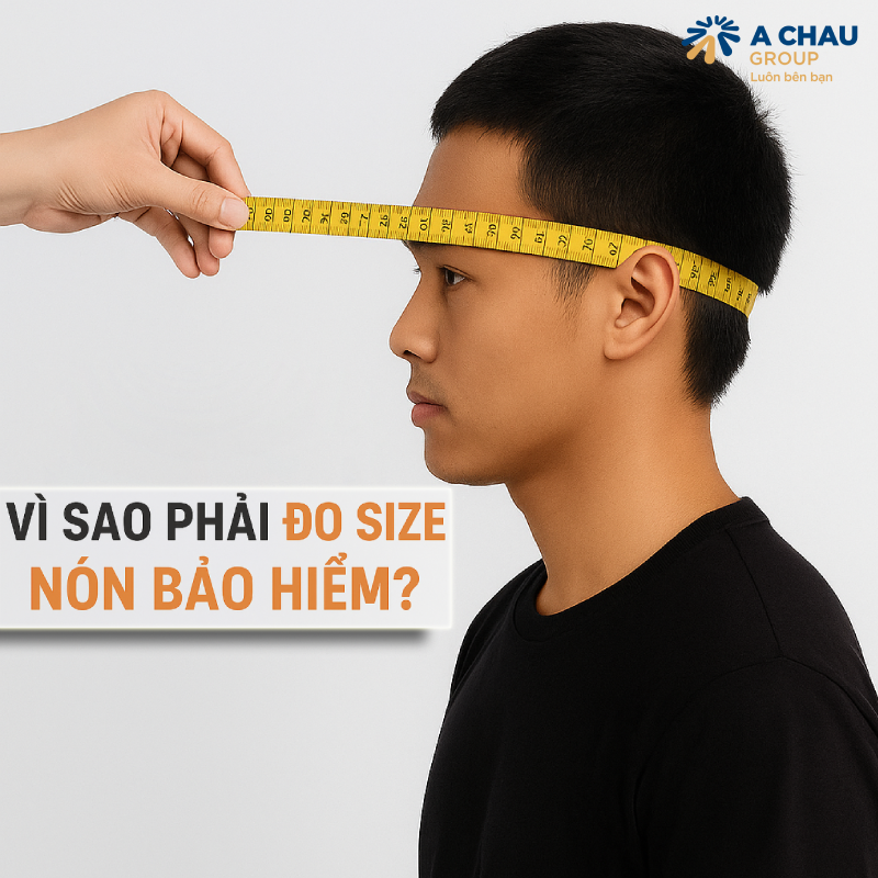 Cách đo size nón bảo hiểm chuẩn nhất 2025 1 Vì sao cần phải đo size nón bảo hiểm