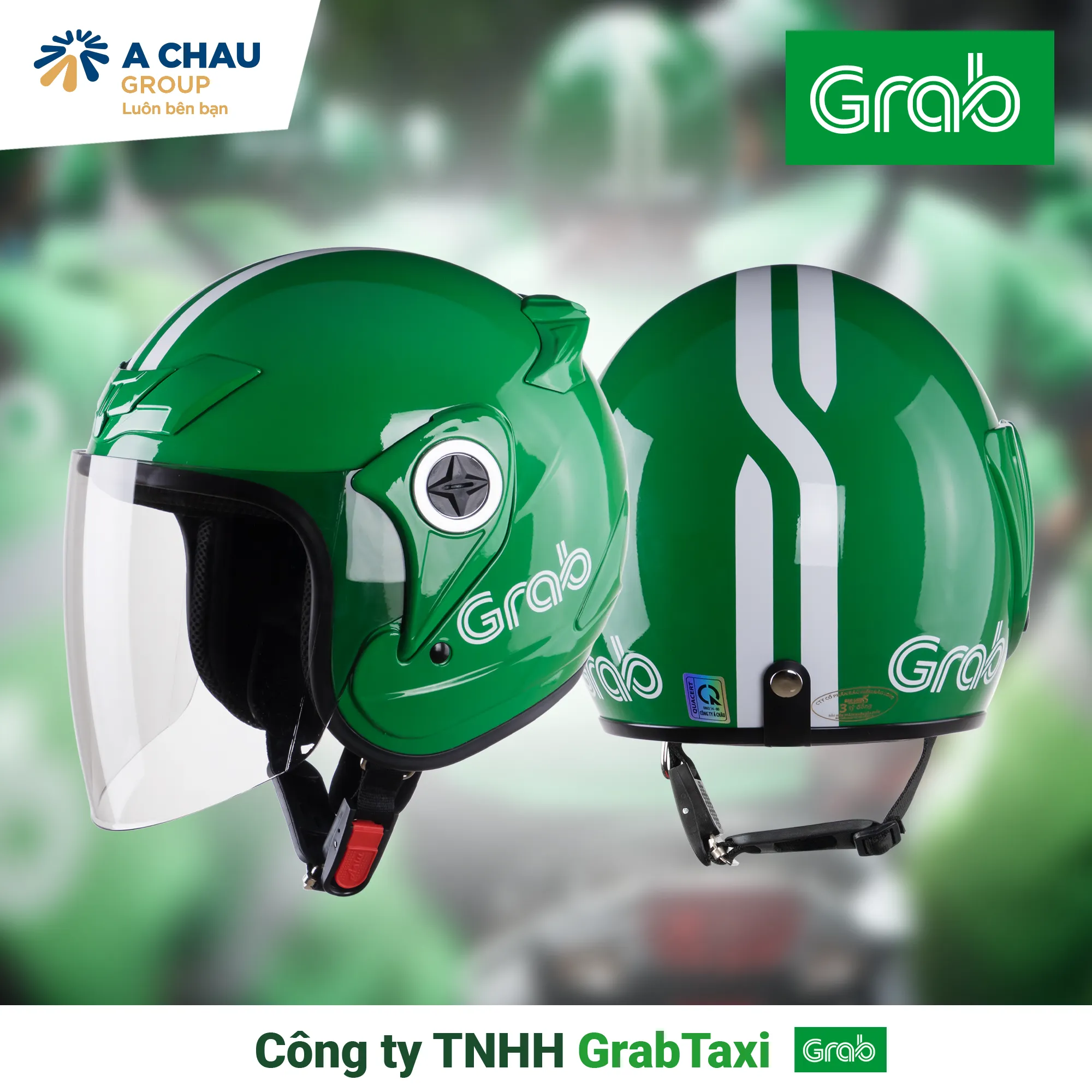 Chuyên nhận đặt nón bảo hiểm theo yêu cầu của doanh nghiệp 1 Đặt nón bảo hiểm theo yêu cầu tại Á Châu sản phẩm đạt chuẩn Quốc Gia