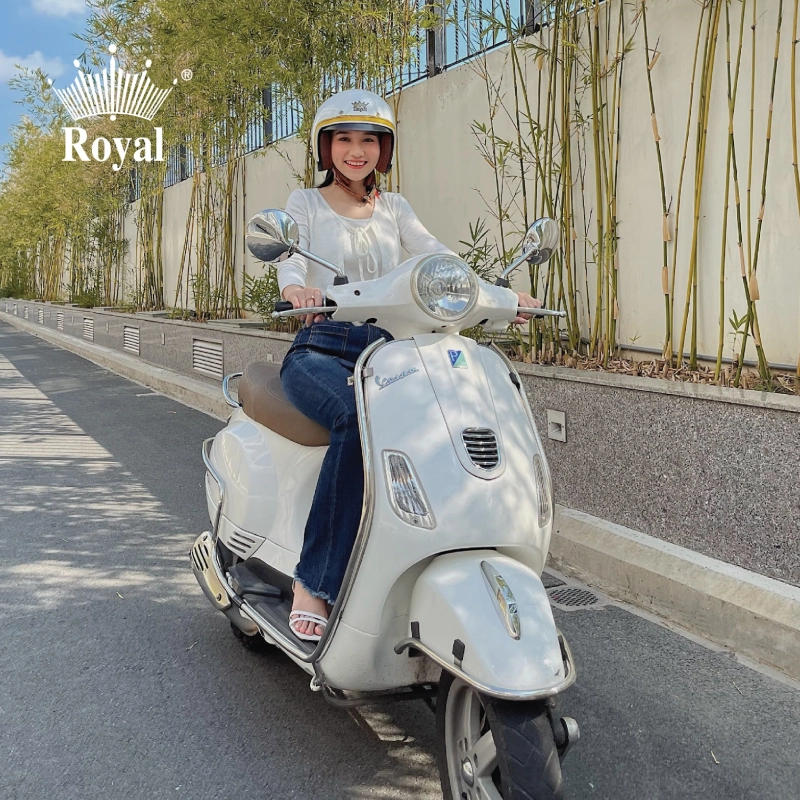 21 mẫu mũ bảo hiểm nữ đẹp nhất hiện nay 18 Mũ bảo hiểm nữ đẹp Royal M139