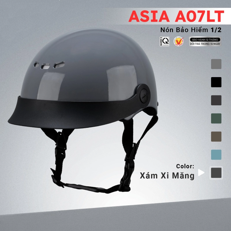 Giá mũ bảo hiểm nửa đầu tại Á Châu bao nhiêu? 1 Giá mũ bảo hiểm nửa đầu rơi vào khoảng 235.000 - 600.000đ