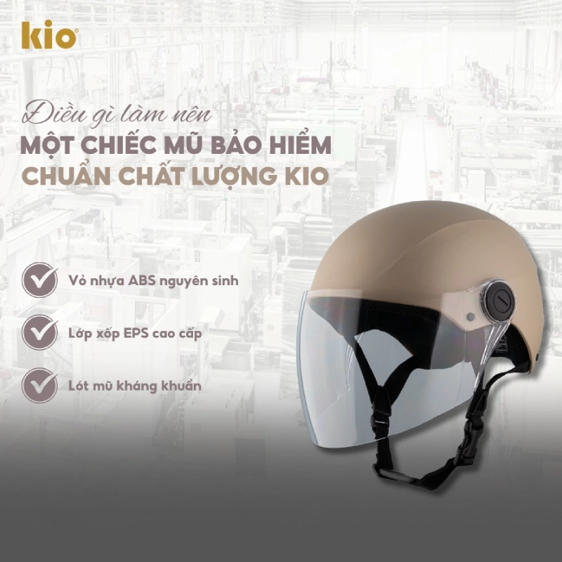 Sự khác biệt giữa nón bảo hiểm đạt chuẩn và không đạt chuẩn 2025 2 Cấu tạo của nón bảo hiểm đạt chuẩn