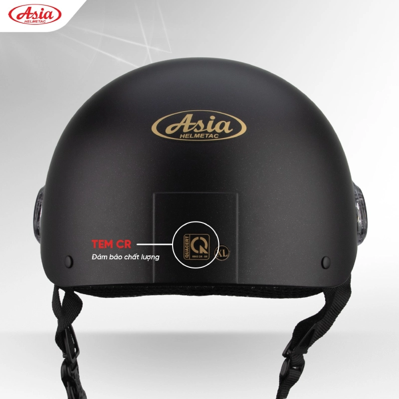 Mũ bảo hiểm lưỡi trai nào được đội, loại nào bị cấm khi đi xe máy 5 Lý do nên mua nón bảo hiểm nửa đầu tại Á Châu