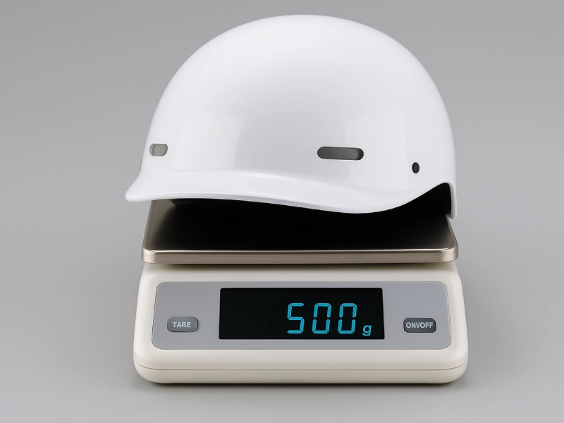 Mũ bảo hiểm nửa đầu có trọng lượng nhẹ, đội lâu không mỏi cổ