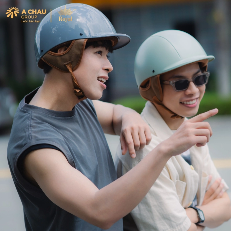 Mũ bảo hiểm nửa đầu 1 2 thoáng mát khi đội 